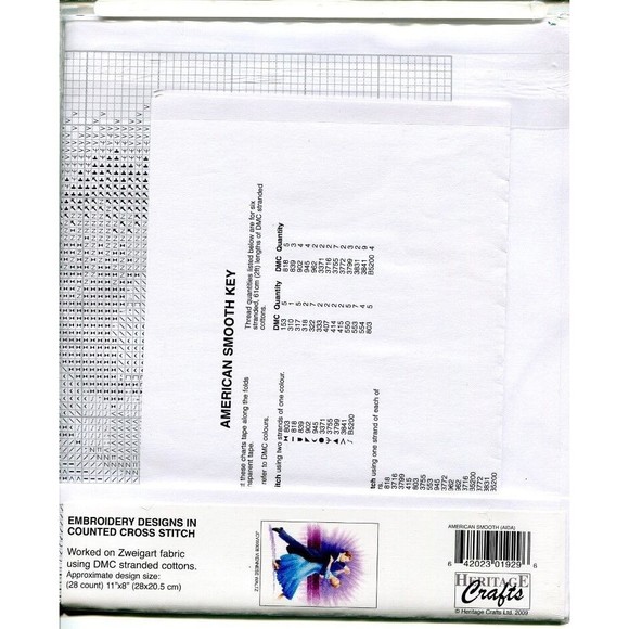 Cross Stitch Chart - Heritage Craft - American Smooth - Picture 2 of 2
